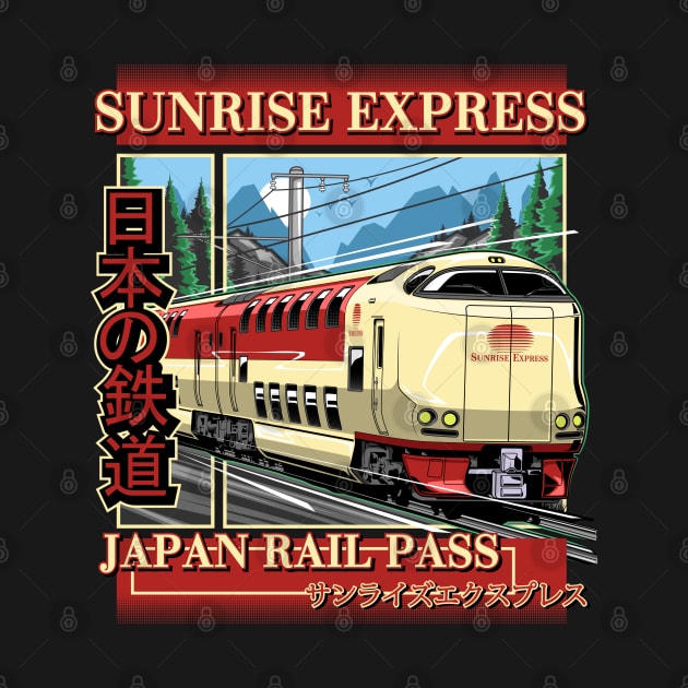 Sunrise Express – Overnight Sleeper Train from Tokyo to Izumo and Takamatsu by racingfactory