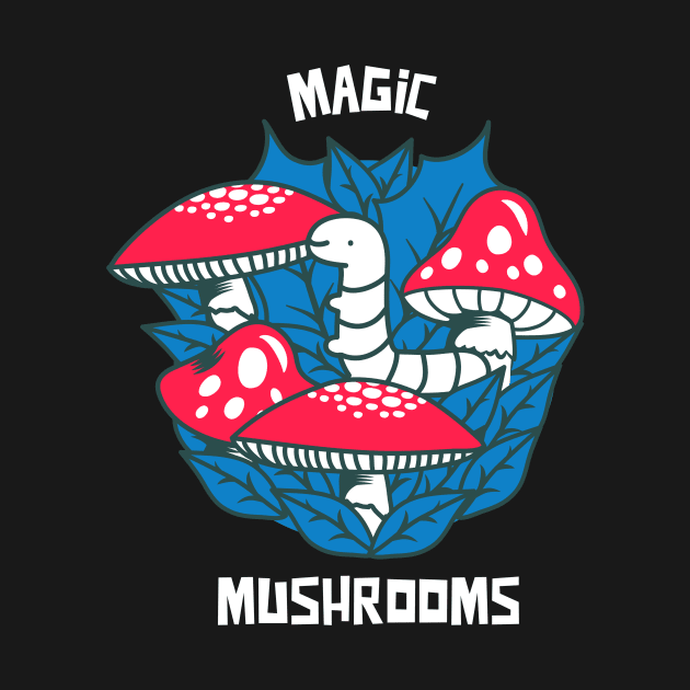 Magic Mushrooms / Magic Roots / Psychedelic by Redboy