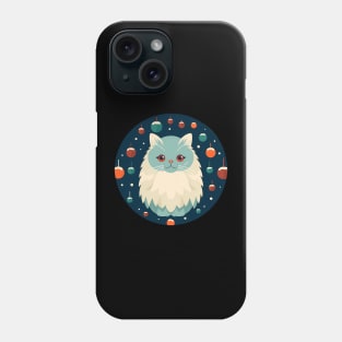 Persian Cat Xmas  Ornament, Love Cats Phone Case