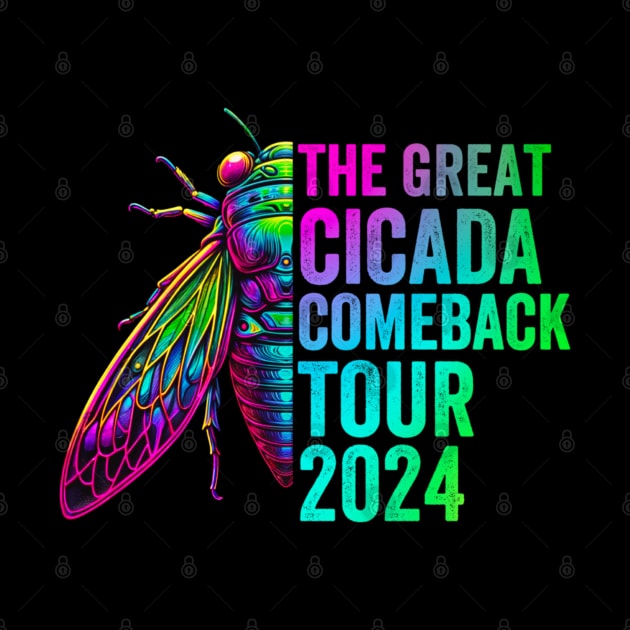 The greatest cicada comeback tour 2024 by Dreamsbabe