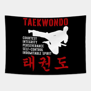 Taekwondo Martial Art Tapestry