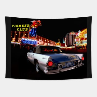 1955 Ford Thunderbird Las Vegas Tapestry