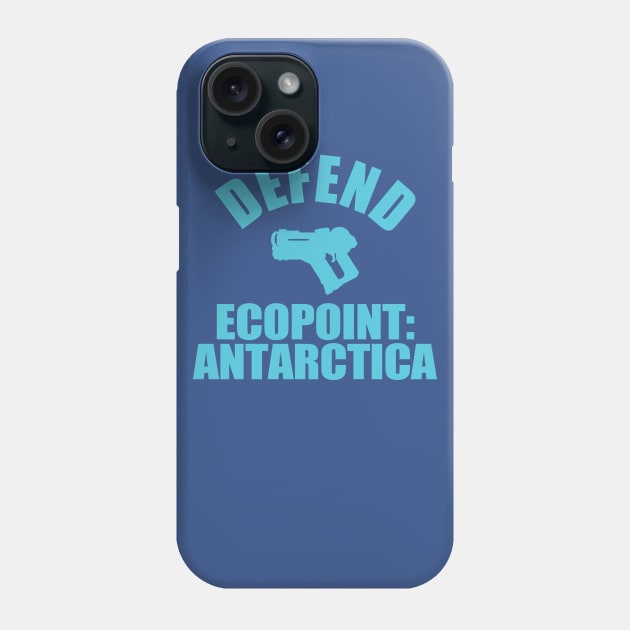 Defend Ecopoint: Antarctica Phone Case by theUnluckyGoat