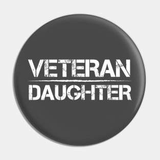 Veteran Daughter WW2 Pin