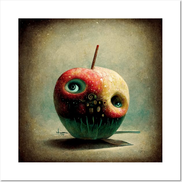 Surreal Capitalism Apple Store C - Canvas Artwork