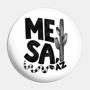 Mesa Vintage Type Pin