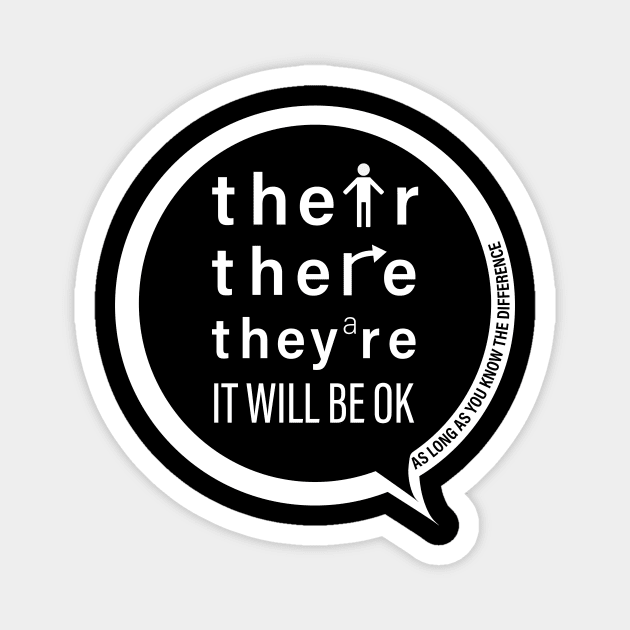 It Will Be Ok Magnet by Uncomfortablepiratecollection