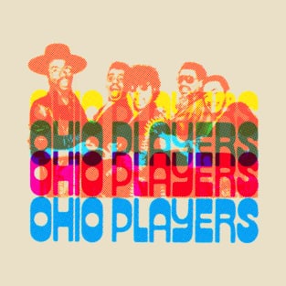 ohio players offset graphic T-Shirt