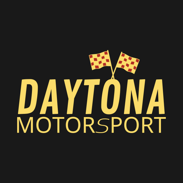 Daytona motorsport racing graphic design by GearGlide Outfitters