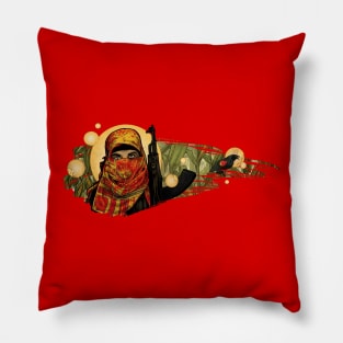 Zapatista Girl Pillow