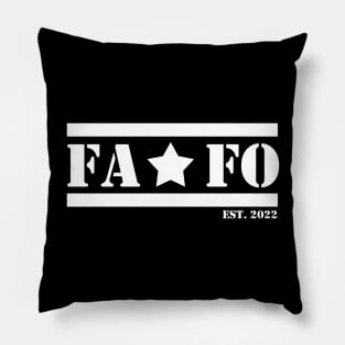 FAFO Pillow