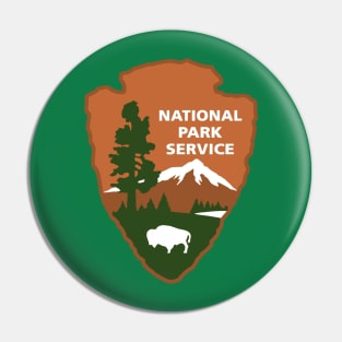 national park service logo Pin