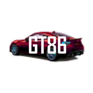 GT86 PIXEL RED T-Shirt