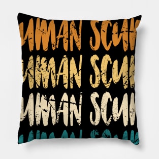 scum never trumper Pillow