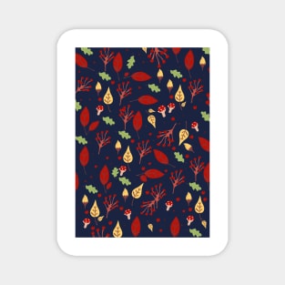 Fall pattern Magnet