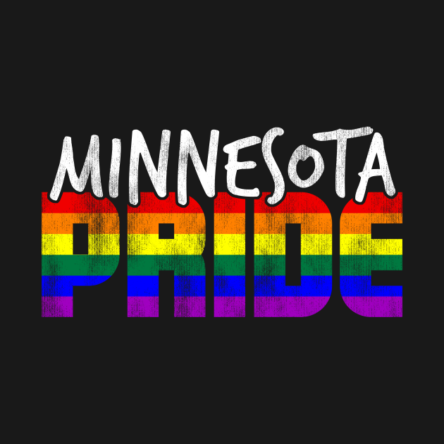 Minnesota Pride LGBT Flag Minnesota TShirt TeePublic