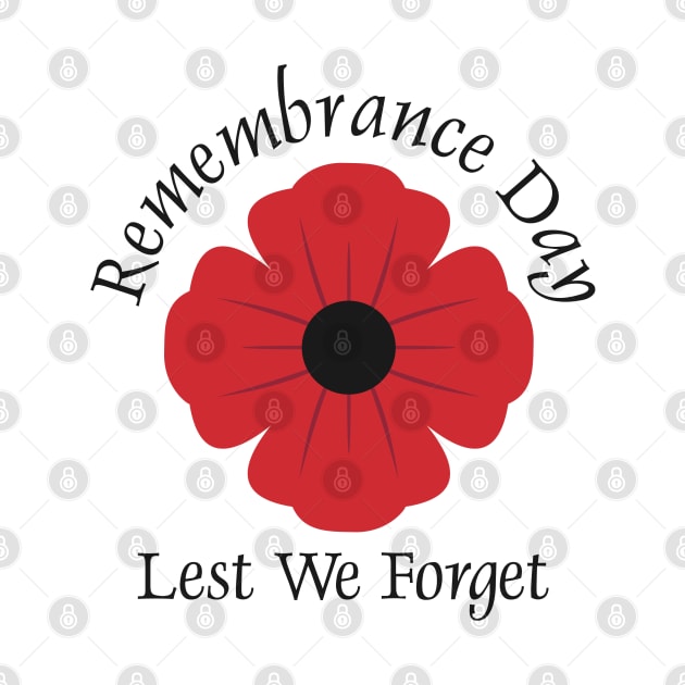 Remembrance Day. Lest We Forget by victorstore