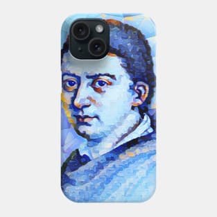 Friedrich Schlegel Portrait | Friedrich Schlegel Artwork | Friedrich Schlegel Painting 14 Phone Case