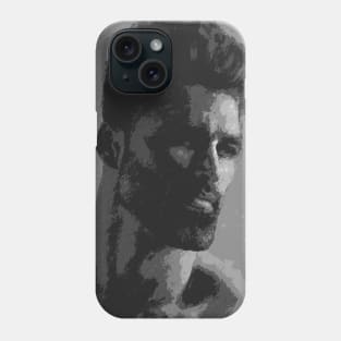 Giga chad painting Phone Case