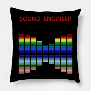 Best design sound engineer audio engineering Pillow