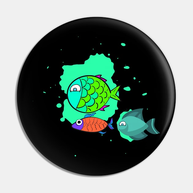 Pumpkinseed Fish Pin by Explore The Tropics