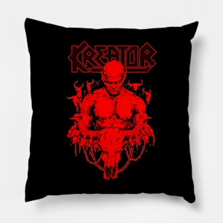 Kreator Red Pillow