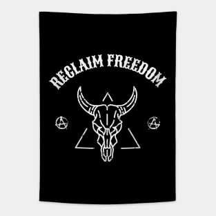 RECLAIM FREEDOM ANARCHY Tapestry