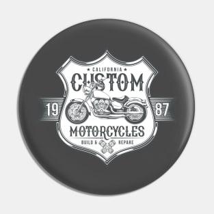 Custom Motorcycles Pin