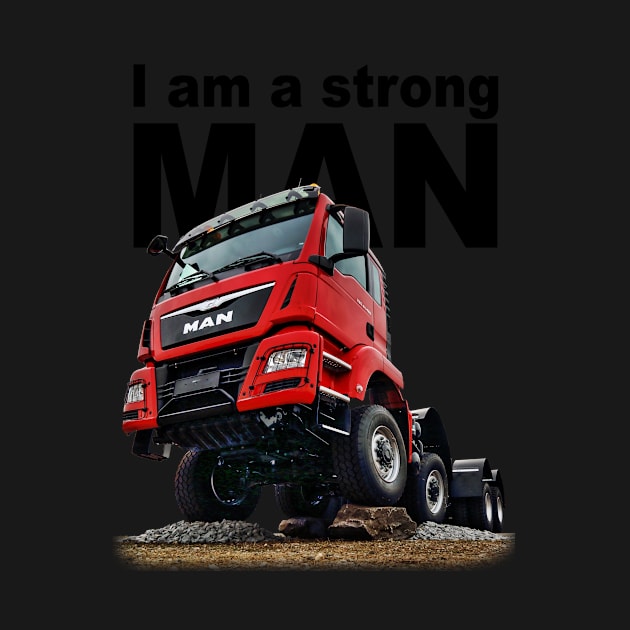 Strong MAN TGS 41.480 8x8 Black - Trucknology Days by holgermader