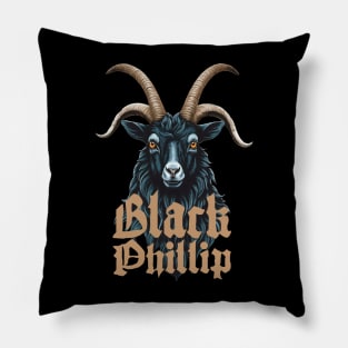 Black Phillip Pillow