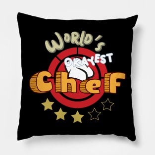 Worlds Okayest Chef Pillow