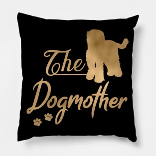 The Goldendoodle Dogmother Pillow