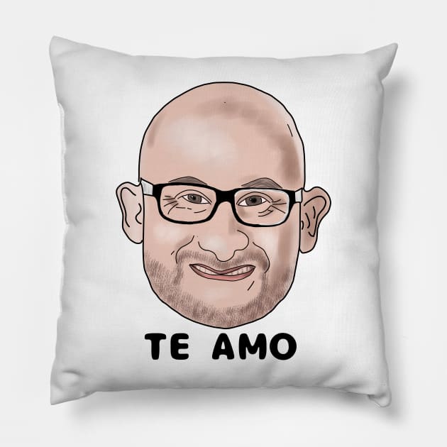 Mike - Te amo - 90 day fiance Pillow by Ofthemoral