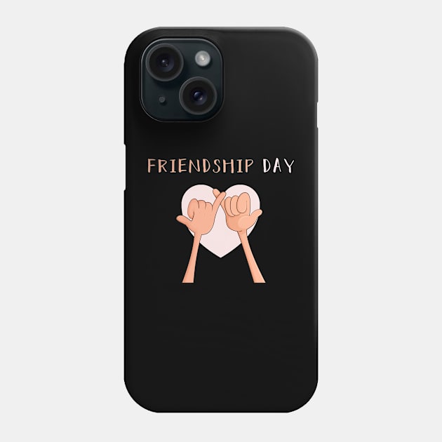 happy friendship day Phone Case by BeDesignerWorld