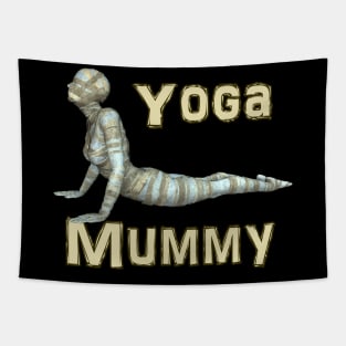 Yoga Mummy Cobra Pose Tapestry