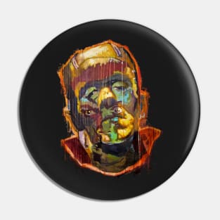 Frankenstein vs. Dracula Pin