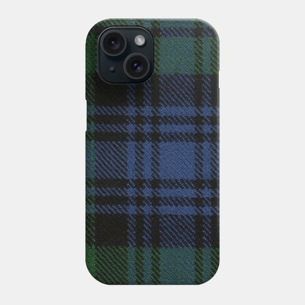 Black Watch Tartan Phone Case by Yule