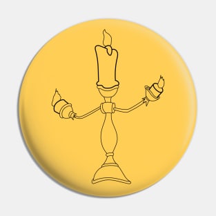 Candelabra Sidekick Outline Pin