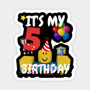 Roblox Birthday Gift Magnets Teepublic Au