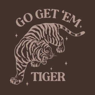 Vintage Go get Em Tiger Year of the Tiger T-Shirt