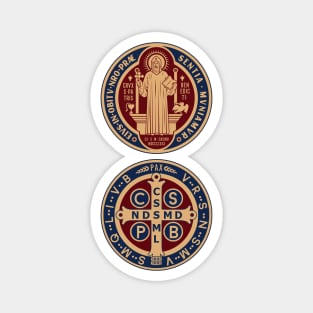 Saint Benedict Medal Magnet