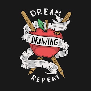 dream drawing repeat T-Shirt