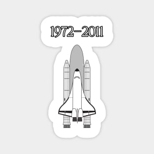 Space shuttle Magnet