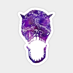 Cyberpunk Skull Magnet