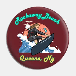 Rockaway beach Pin