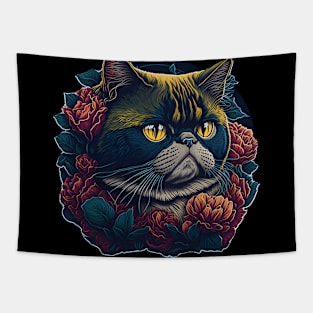 Cat Breed - Exotic Shorthair Cat Tapestry