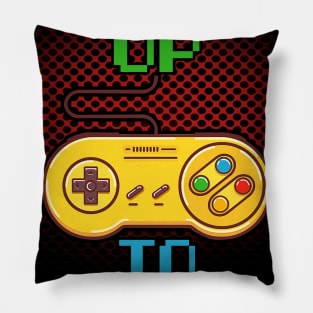 Promoted To Grampa T-Shirt Unlocked Gamer Leveling Up Pillow
