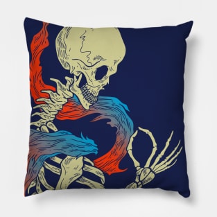 Skeleton Wrap Pillow