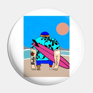 Beach life Pin