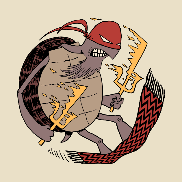 ANCIENT MUTANT WIZARD TURTLE by Figbar Lonesome